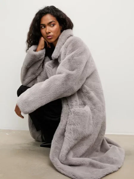 Answear.LAB palton gri