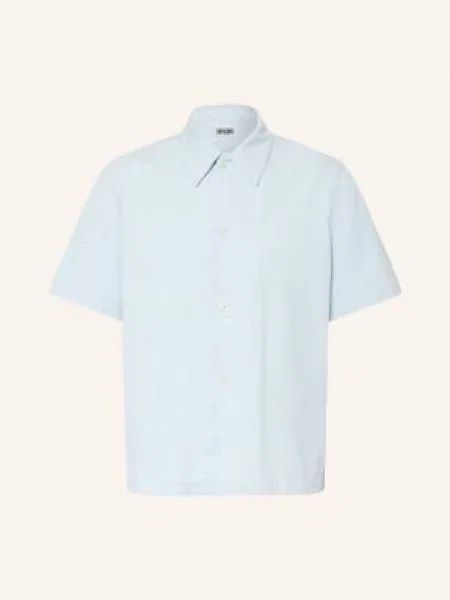 Drykorn Košile S Krátkým Rukávem Meryn Comfort Fit tmavě modrá