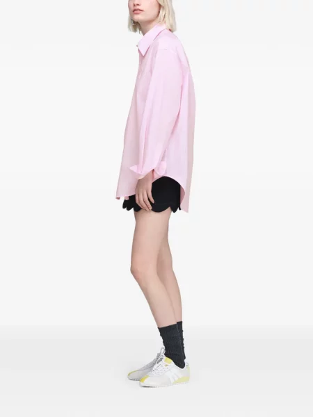 Cămașă Marc Jacobs din poplin roz