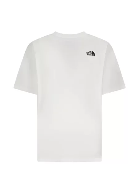 Scurt tricou The North Face alb