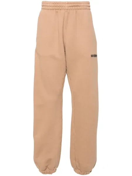 Pantaloni Misbhv cu imagine maro