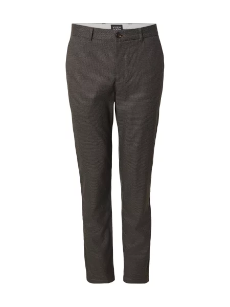 SCOTCH & SODA Pantaloni eleganți Stuart amestecat maro
