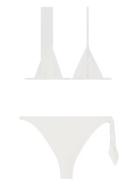 Bikini Courreges alb