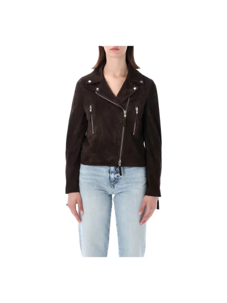 Kurtka przejściowa S.w.o.r.d. 6.6.44 zamszowa klasyczna brązowa