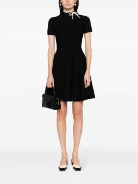 Rochie Valentino Garavani cu funde negru