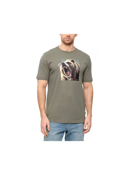 Hugo Koszulki Mężczyzna M T-shirt szary
