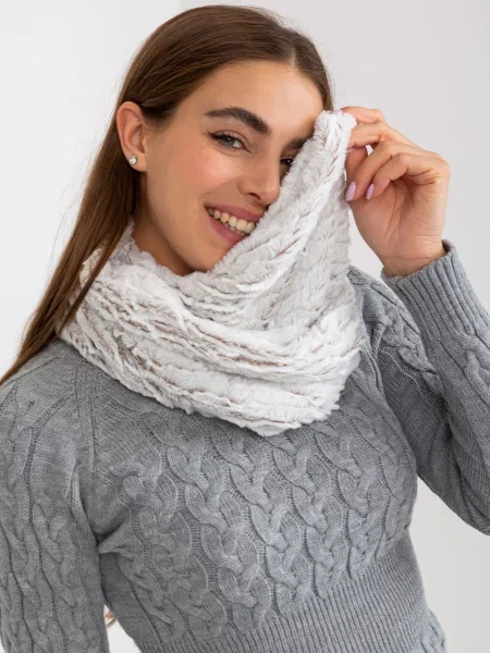 Fular Fashionhunters alb