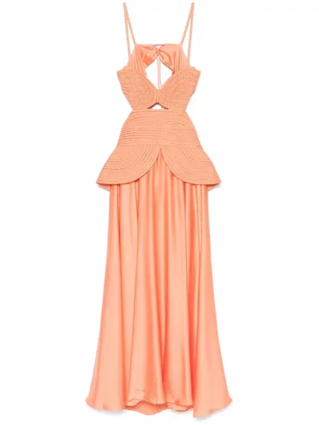 Rochie maxi Patbo de costum portocaliu