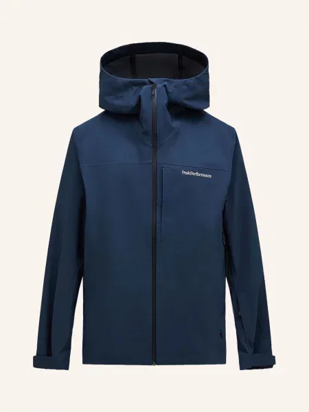 Peak Performance Hardshell Lyžařská Bunda Maroon Hipe® tmavě modrá
