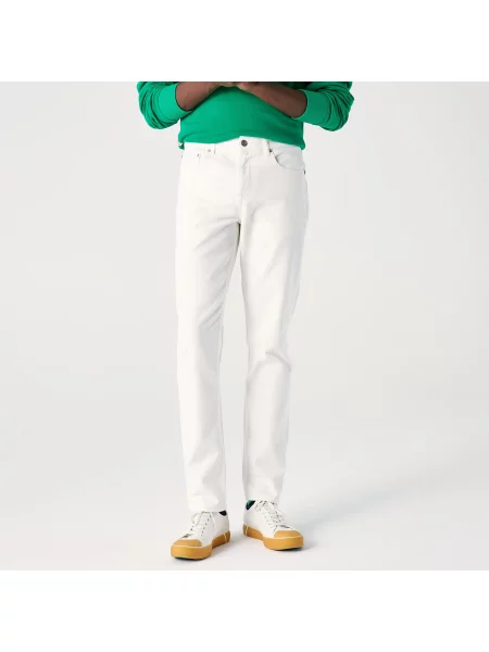 Джинсы Lacoste белые