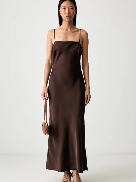 Bardot rochie lenjerie intimă MARLO maro