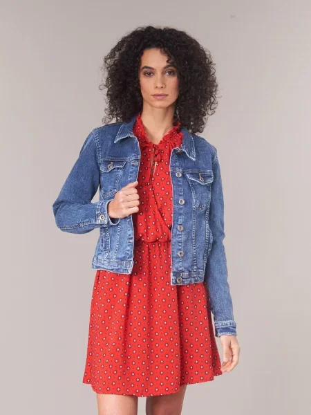 Denim ruha Only kék
