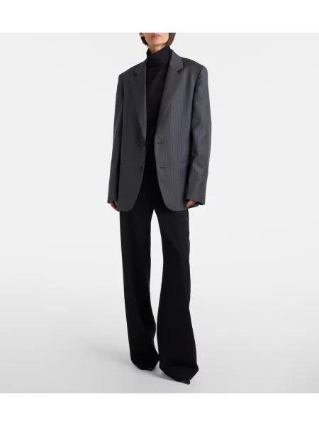 Top Gucci din poplin negru