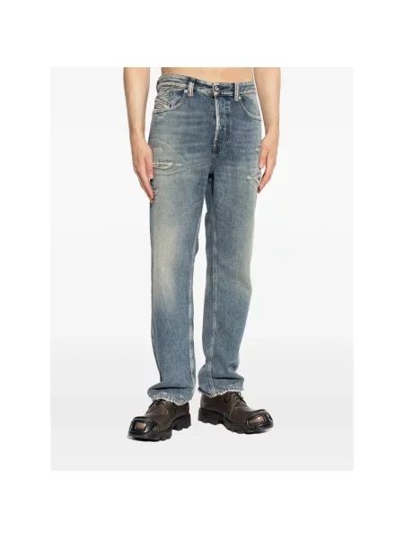 Jeansy Diesel D-Macs niebieskie