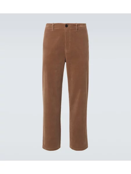 Pantaloni Frame de catifea cord maro