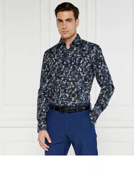 BOSS BLACK Cămașă negru