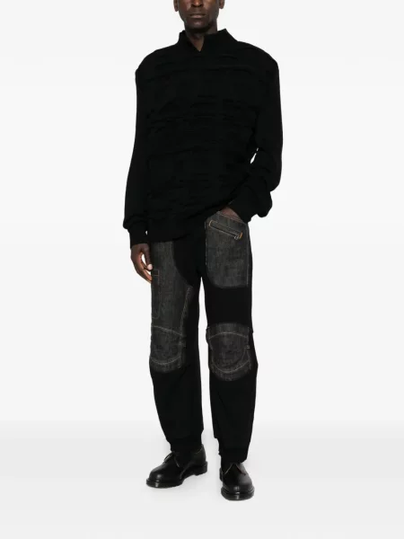 Pantaloni Individual Sentiments alergare negru