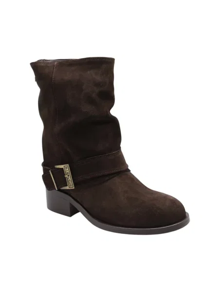 Buty do kostki Babouche brązowe
