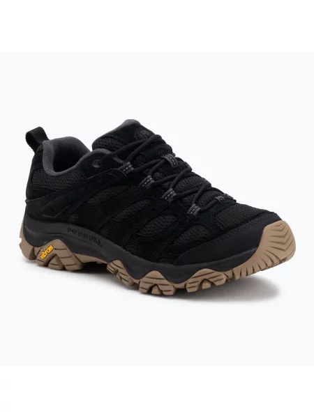 Мъжки туристически обувки Merrell Moab 3 Ready Zip black черно