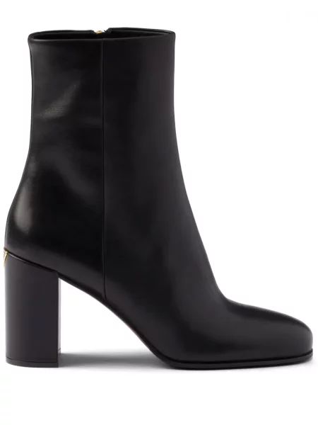 Botine Prada din piele negru