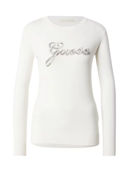 GUESS Pulover GEORGIA ecru bej