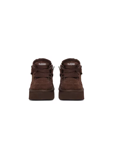 Sneakersy G-STAR Tmavo hnedá
