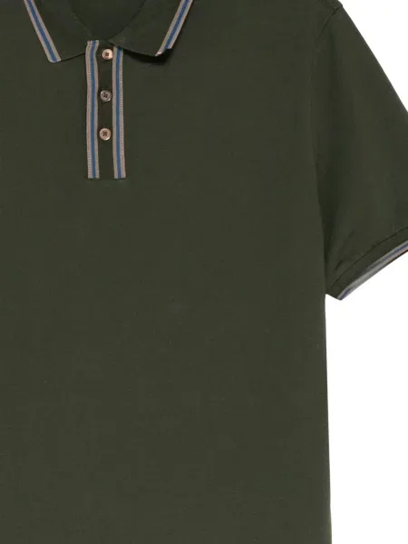 Tricou polo Ps Paul Smith cu dungi verde