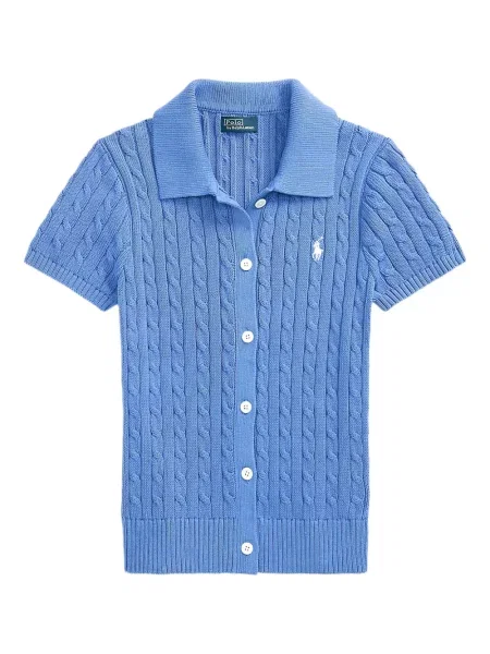 Tricou Polo Ralph Lauren de in scurt cu imagine albastru