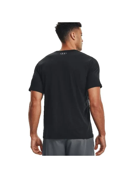 Tricou Under Armour cu autograf negru