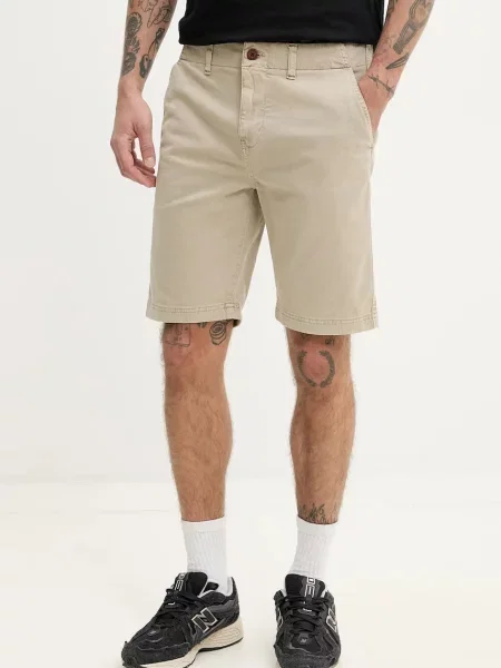 Superdry pantaloni scurți bărbați bej