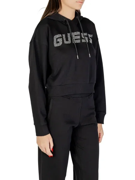 Guess Суитшърт черен