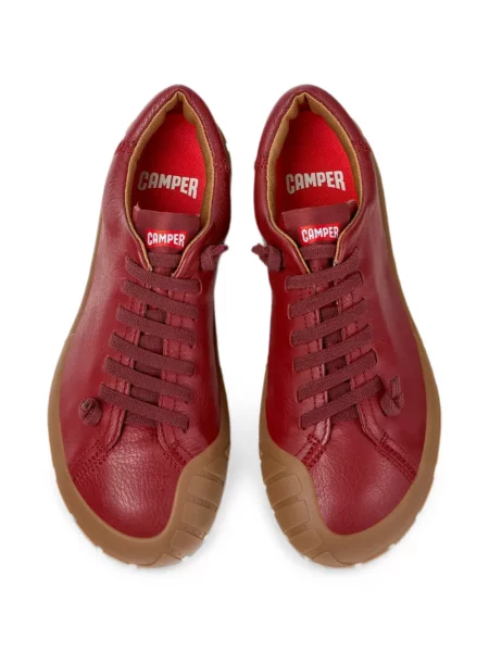 Sneakerși Camper din piele roșu