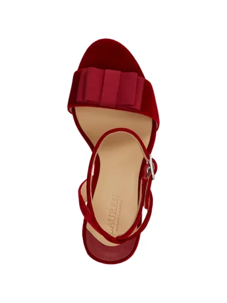 Sandale Lauren Ralph Lauren cu funde roșu