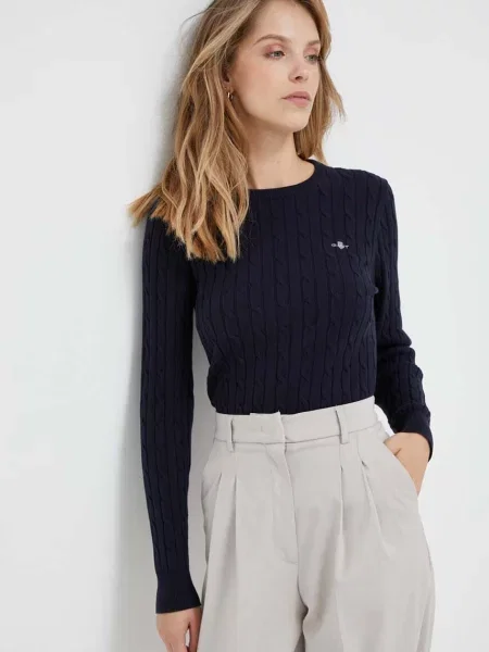 Gant Sweter blau niebieski
