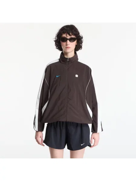 Jachetă Nike Sportswear Woven Jacket Velvet Brown/ Sail/ Sail M maro