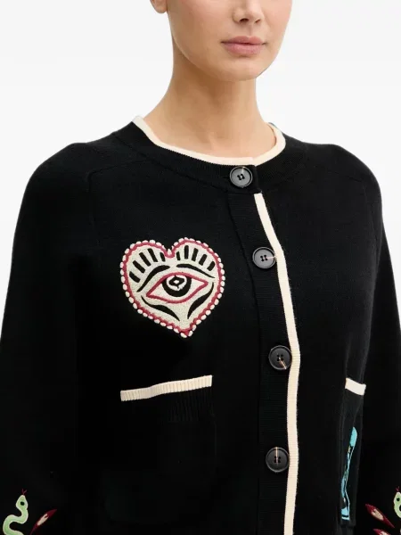 Cardigan Never Fully Dressed negru