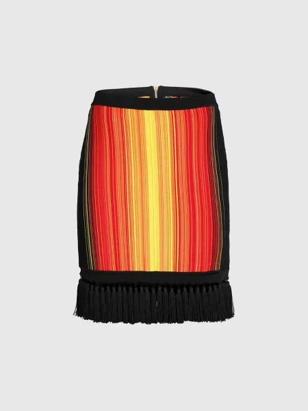 Юбка Balmain черная