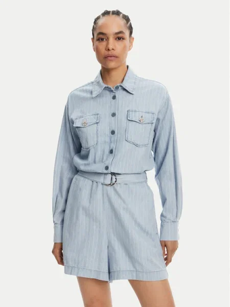 Liu Jo Salopetă celest albastru