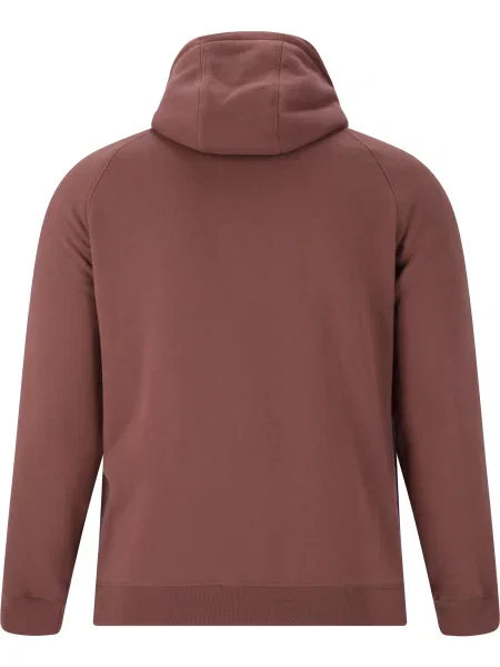 Bluza z kapturem zapinana na Q Sportswear Lanso brązowa