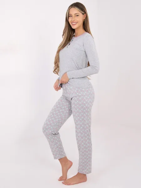 Piżama Forever Pink biała