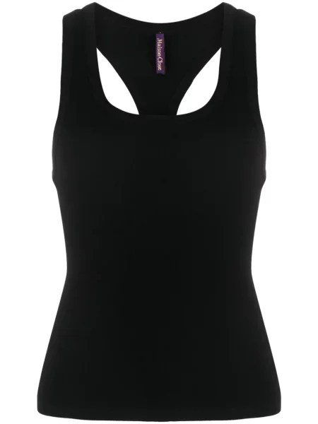 Bluza z kapturem Maison Close z nadrukiem czarna