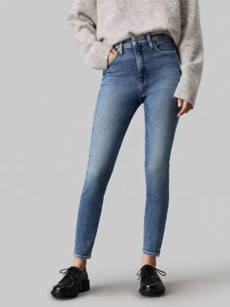Calvin Klein Jeans Blugi | Super Skinny fit albastru
