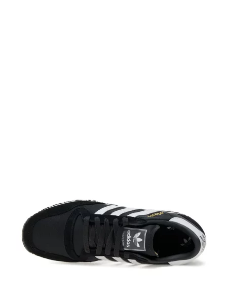 Sneakersy Adidas w paski zamszowe czarne