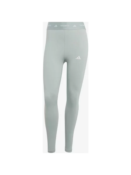 Legginsy długie adidas Techfit jasnoszare M szare