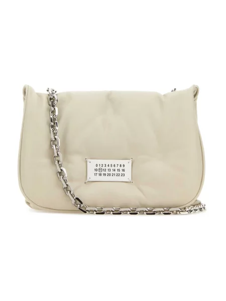 Torebka Maison Margiela skórzana szara
