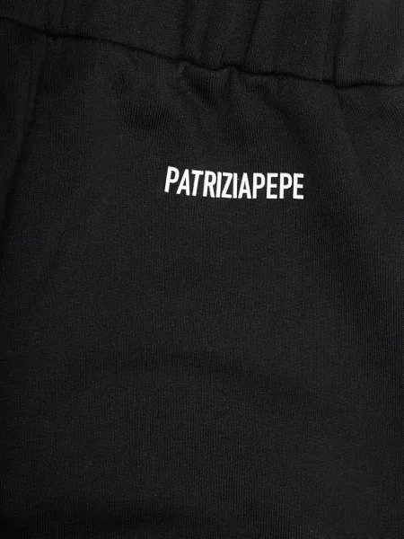 Spodnie dziecięce Patrizia Pepe Girl czarne