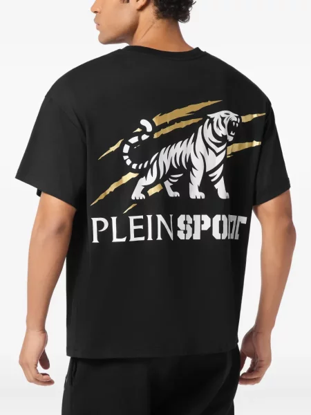 Tricou Plein Sport cu imagine negru