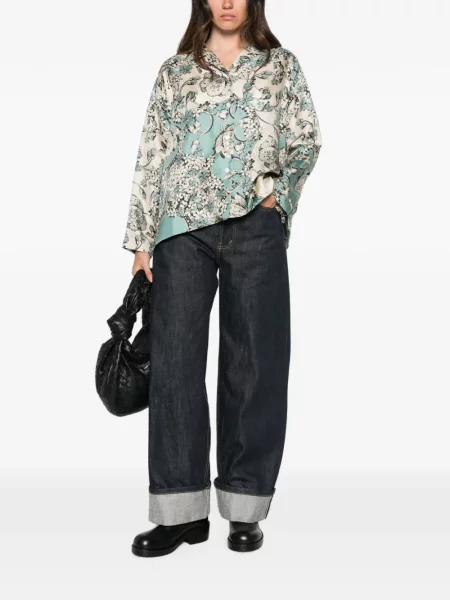 Lung cămașă Antonio Marras cu model floral cu imagine