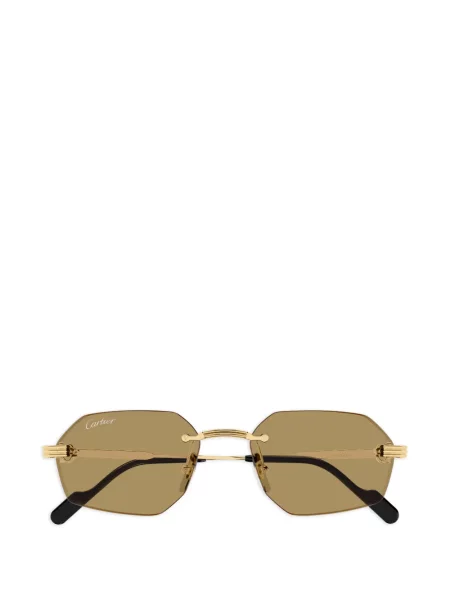 Ochelari de soare Cartier Eyewear cu imprimeu geometric