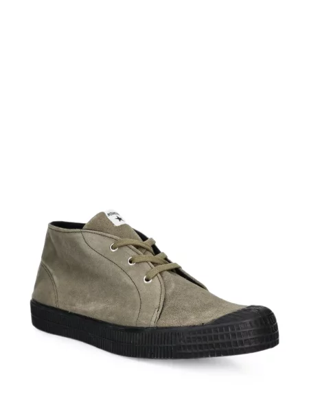 Szarvasbőr sneaker Novesta zöld